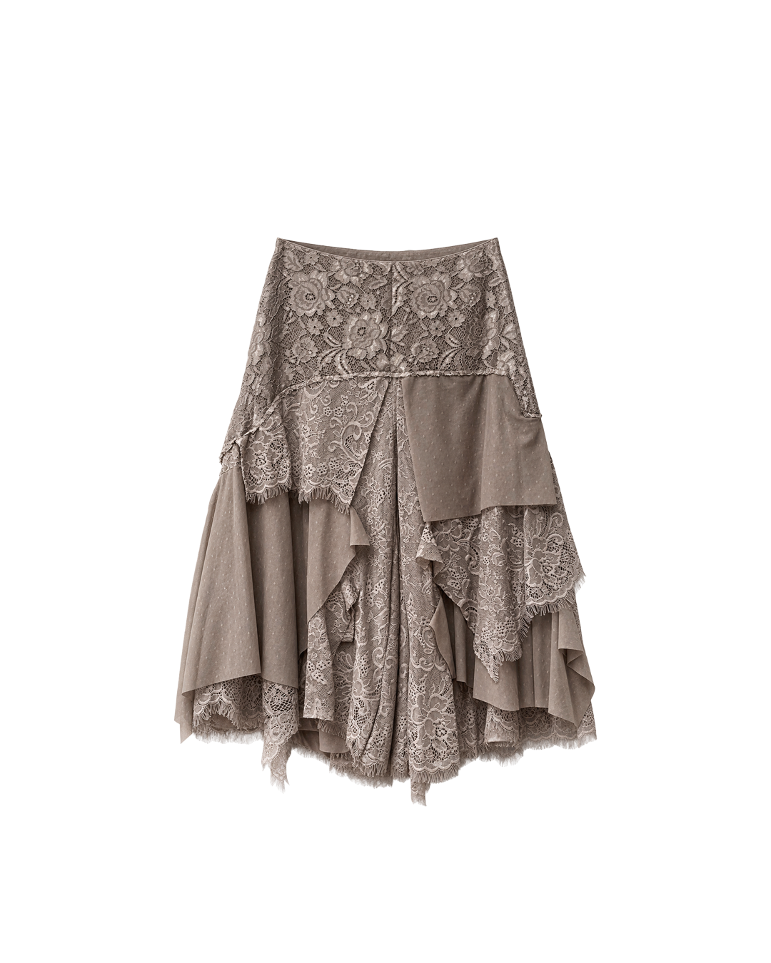 BERMUDAS DE ENCAJE CON MESH