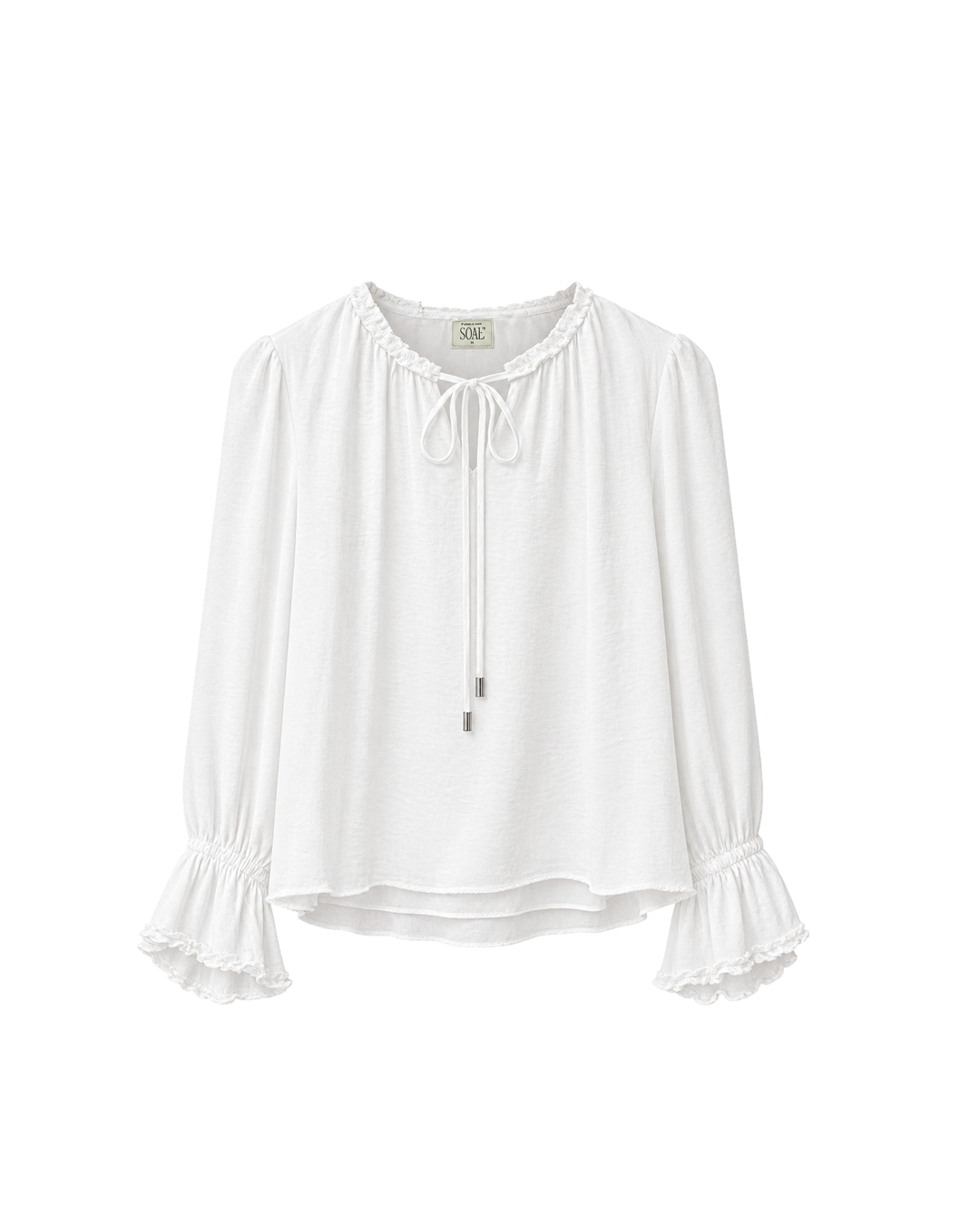BLUSA DE ALGODÓN SATINADO