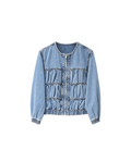 JACKET DENIM DRAPEADO