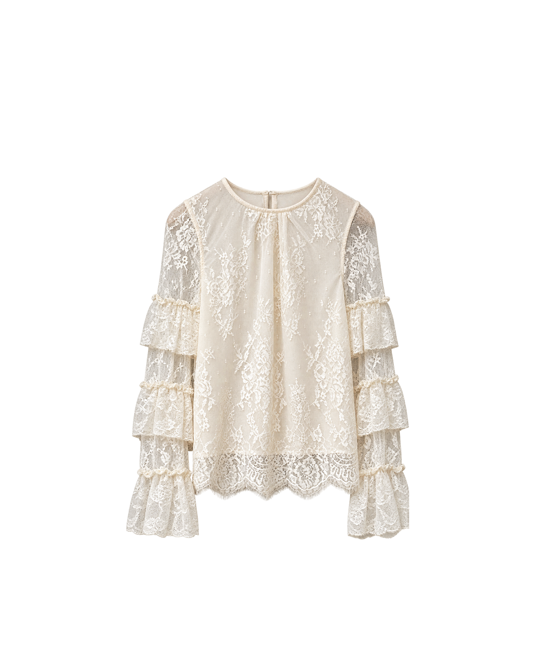 BLUSA  ENCAJE
