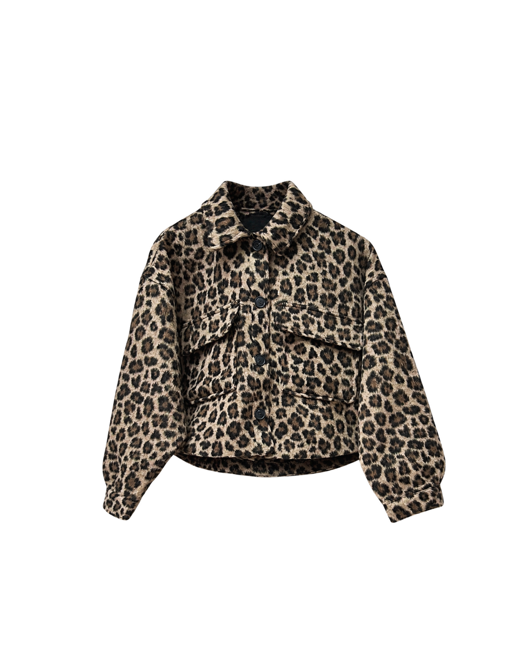 JACKET AFELPADA ANIMAL PRINT