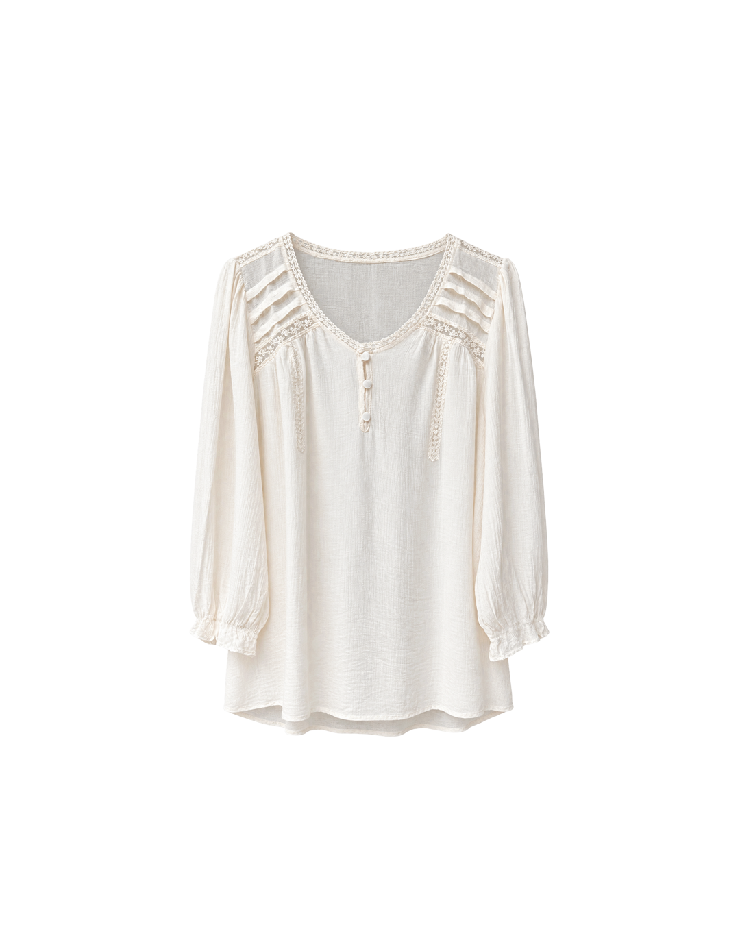 BLUSA DETALLE ENCAJE (EXTRAS)