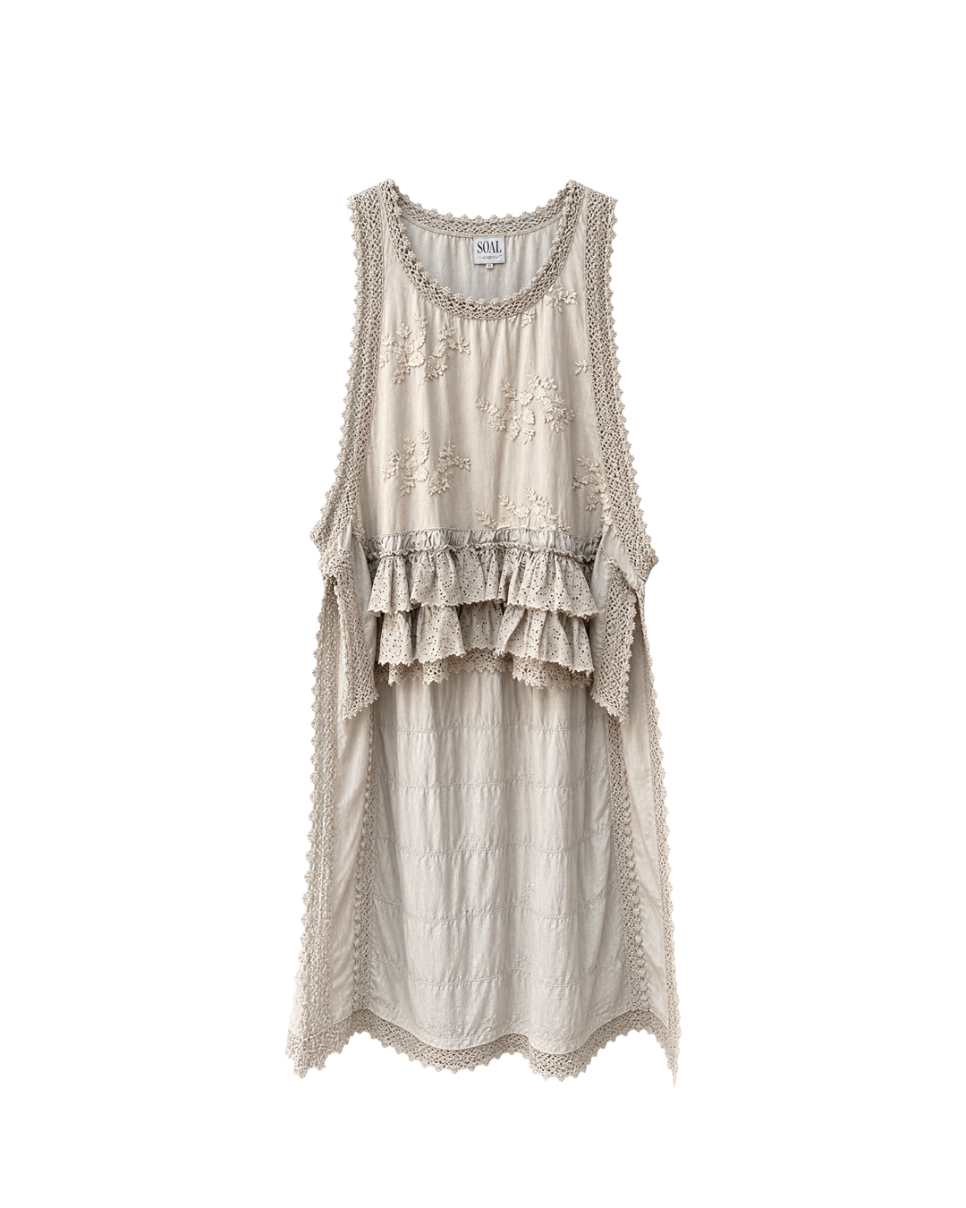 COVER UP RUFFLE