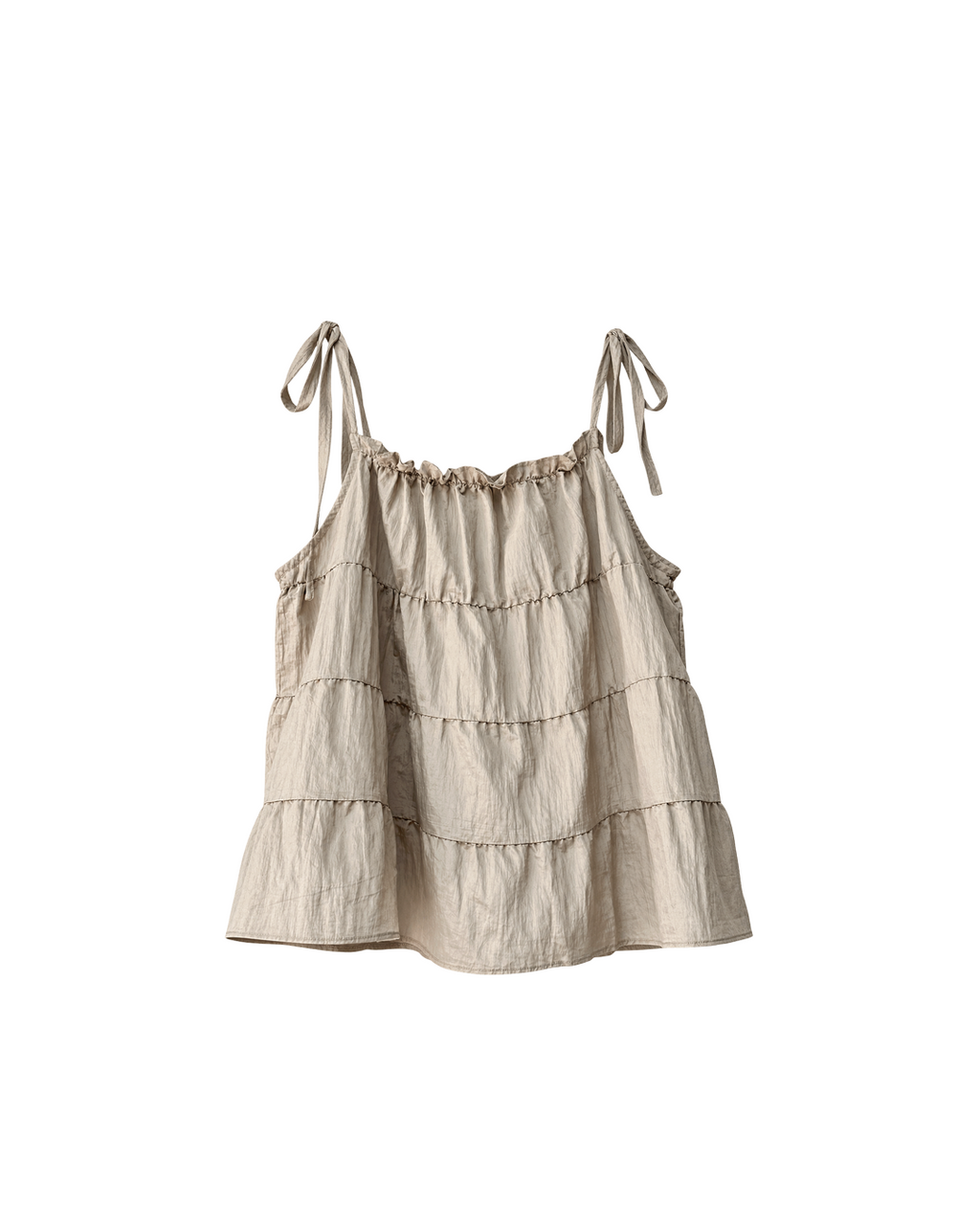 BLUSA GASA TEXTURIZADA SATINADA