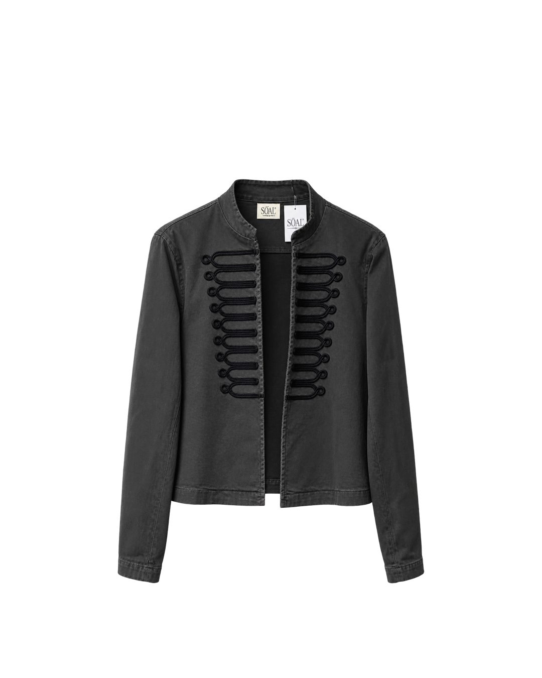 CHAQUETA MILITAR CON CORDONES