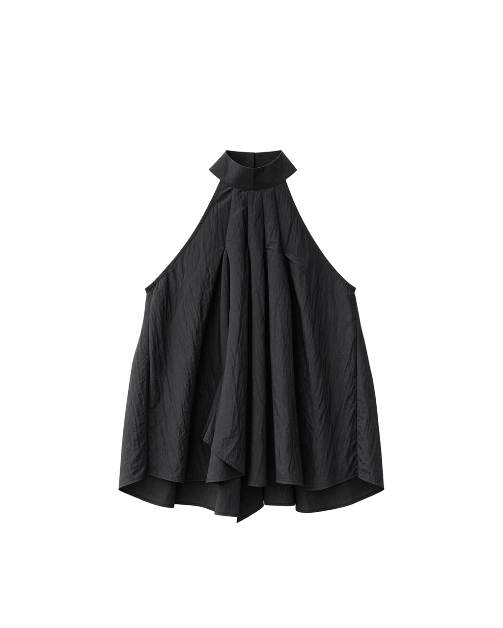 BLUSA HALTER GASA TEXTURIZADA