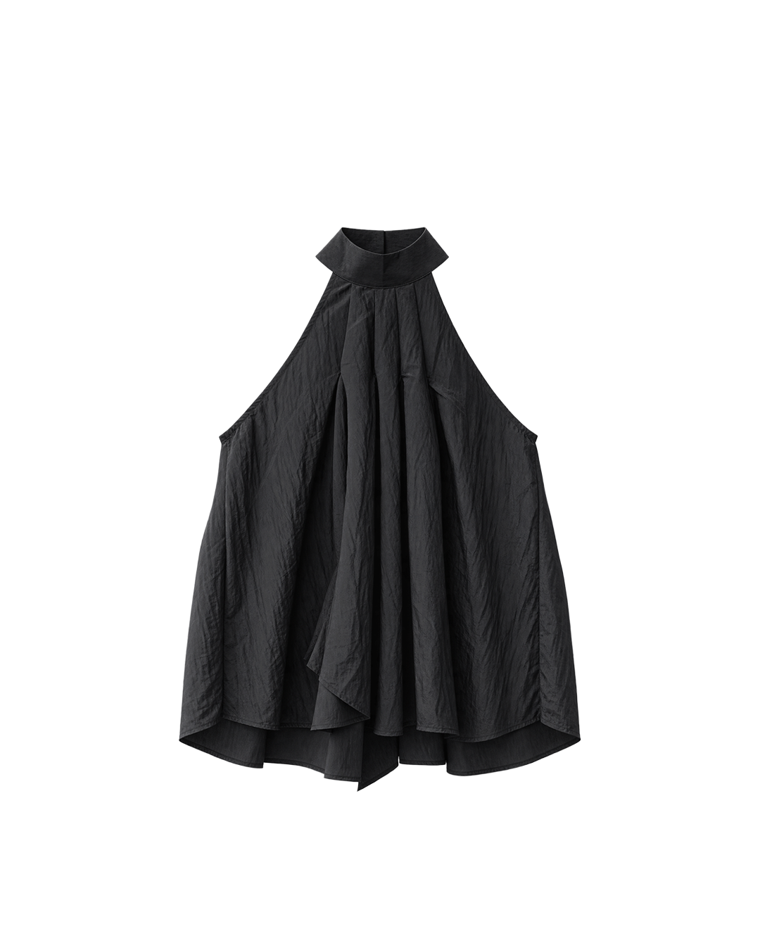 BLUSA HALTER GASA TEXTURIZADA