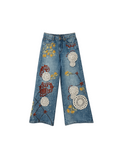 Pantalón Mezclilla Bordado