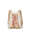 Blusa Naranja gráfica