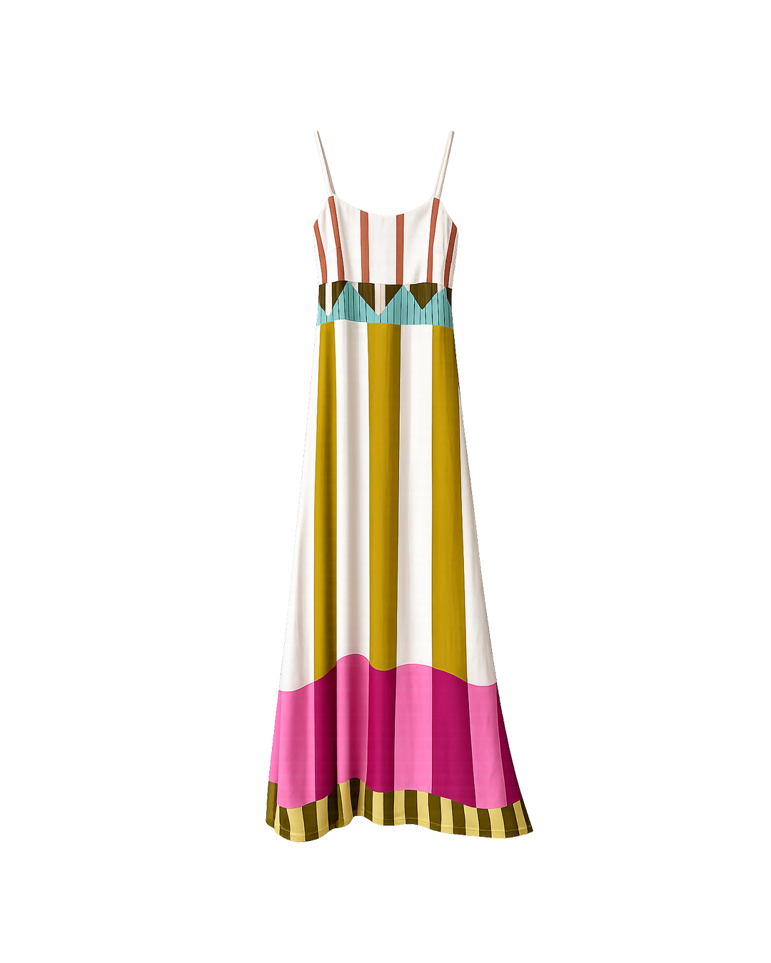 Vestido Colores Triangulos