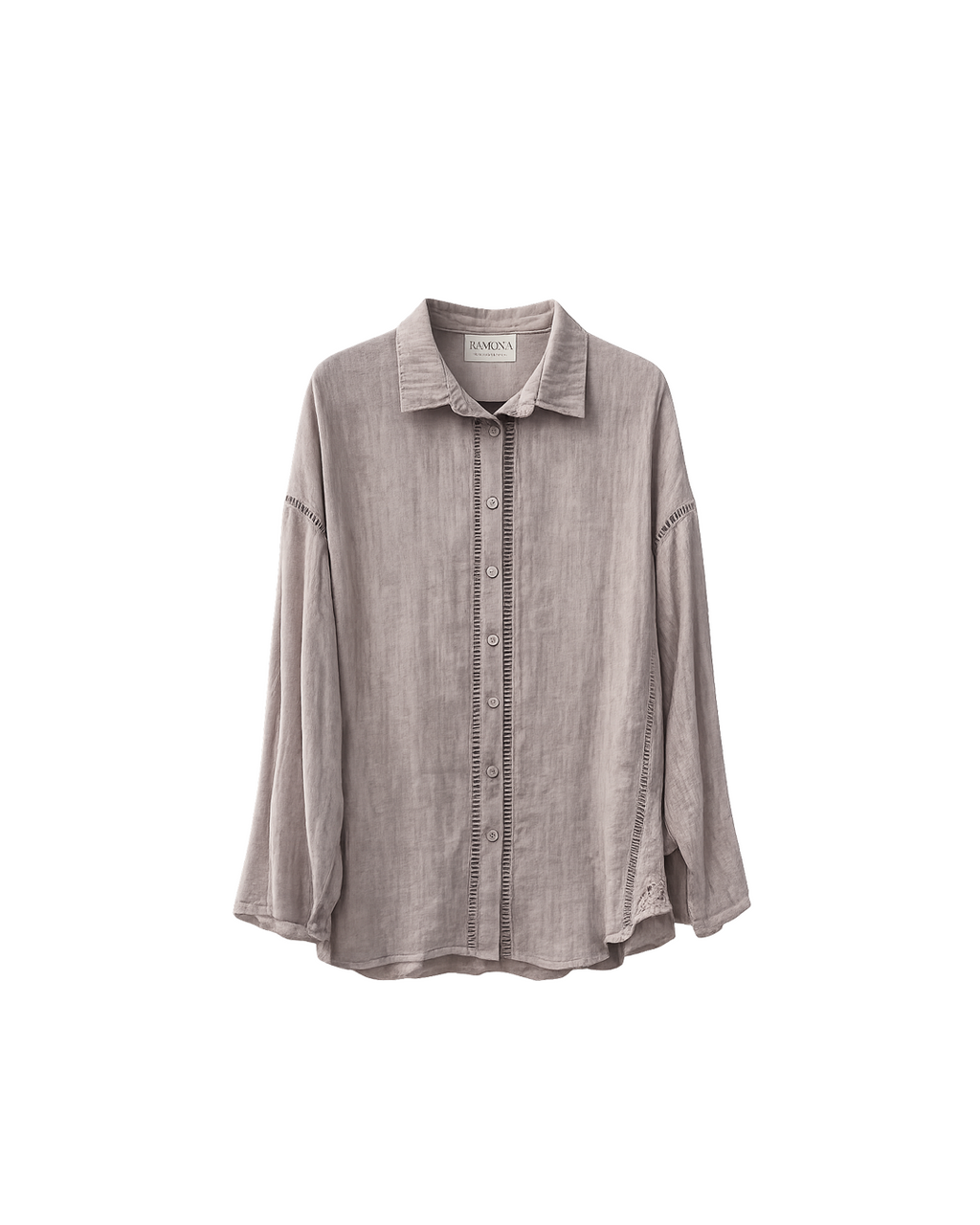 Camiseta lino m/larga