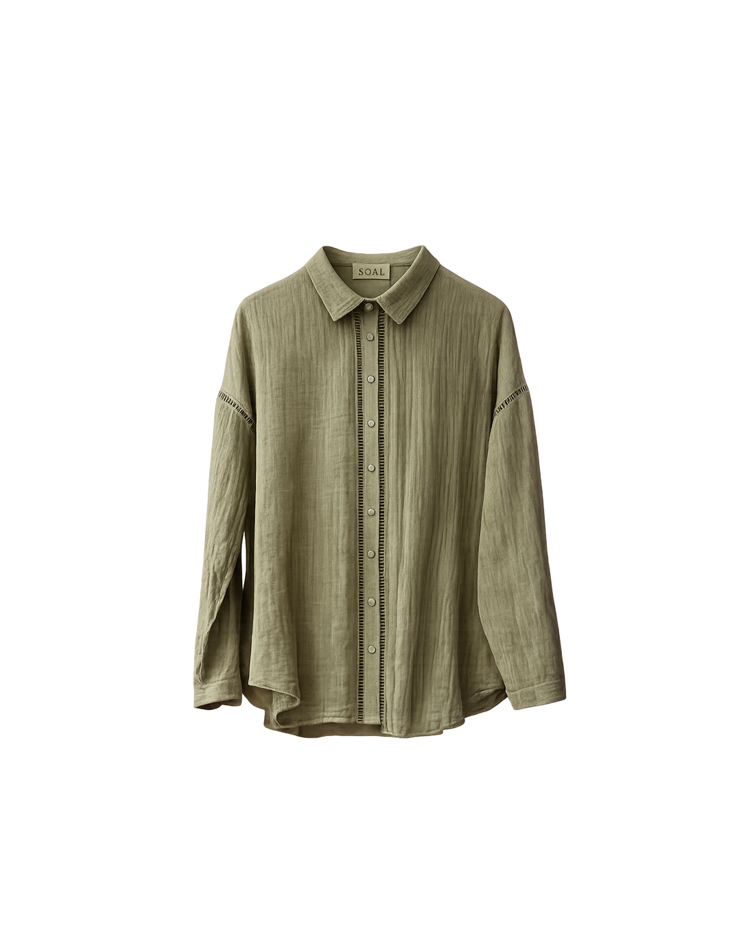 Camiseta lino m/larga
