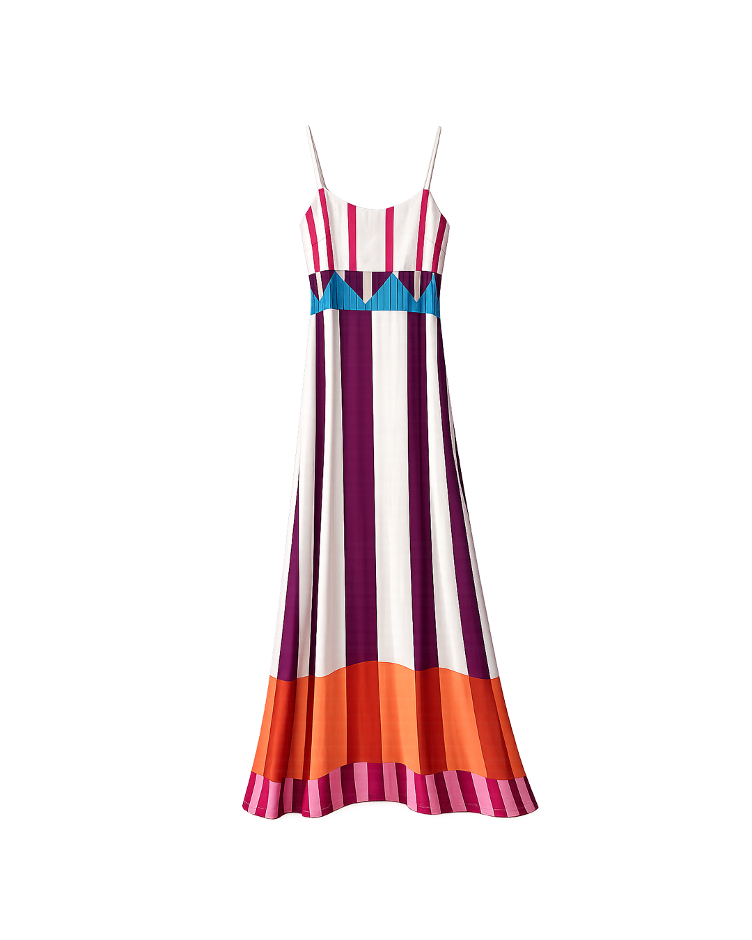 Vestido Colores Triangulos
