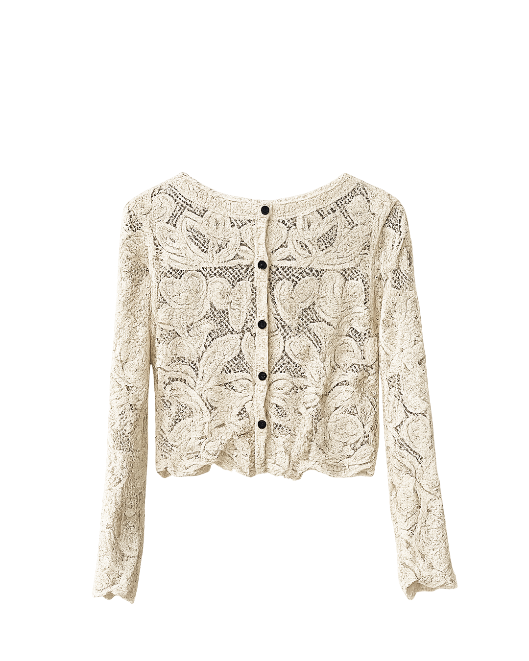 Blusa Cruche manga larga