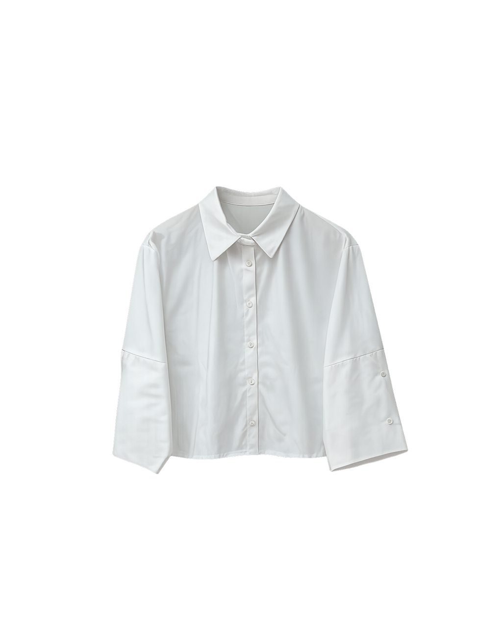 Camisa  crop top m/larga