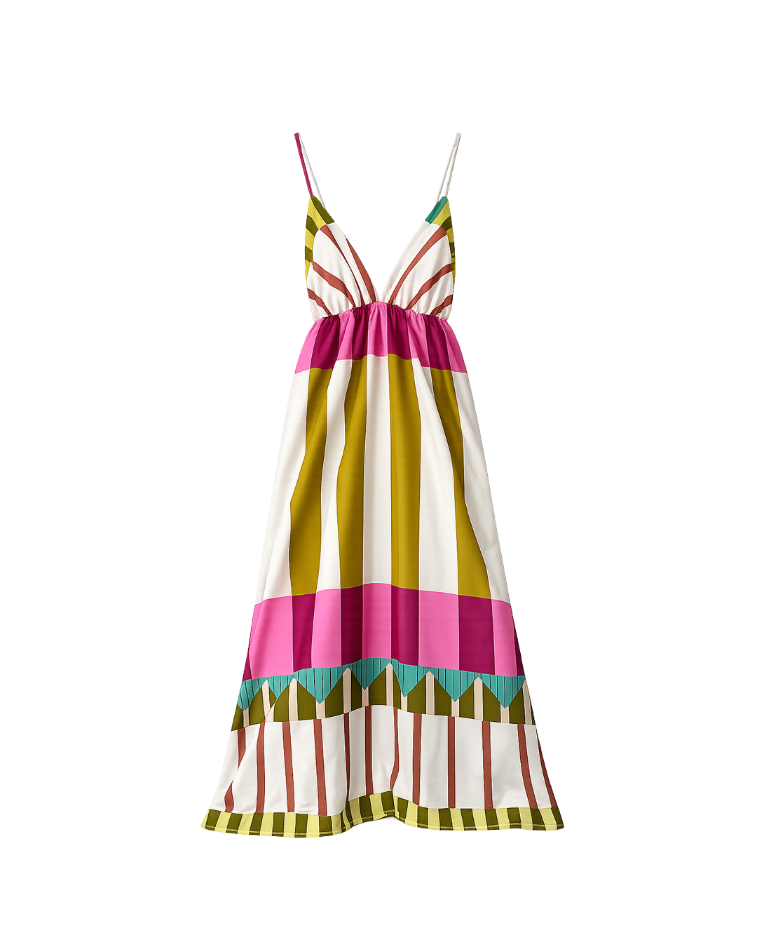 Vestido Triangulos Inferiores