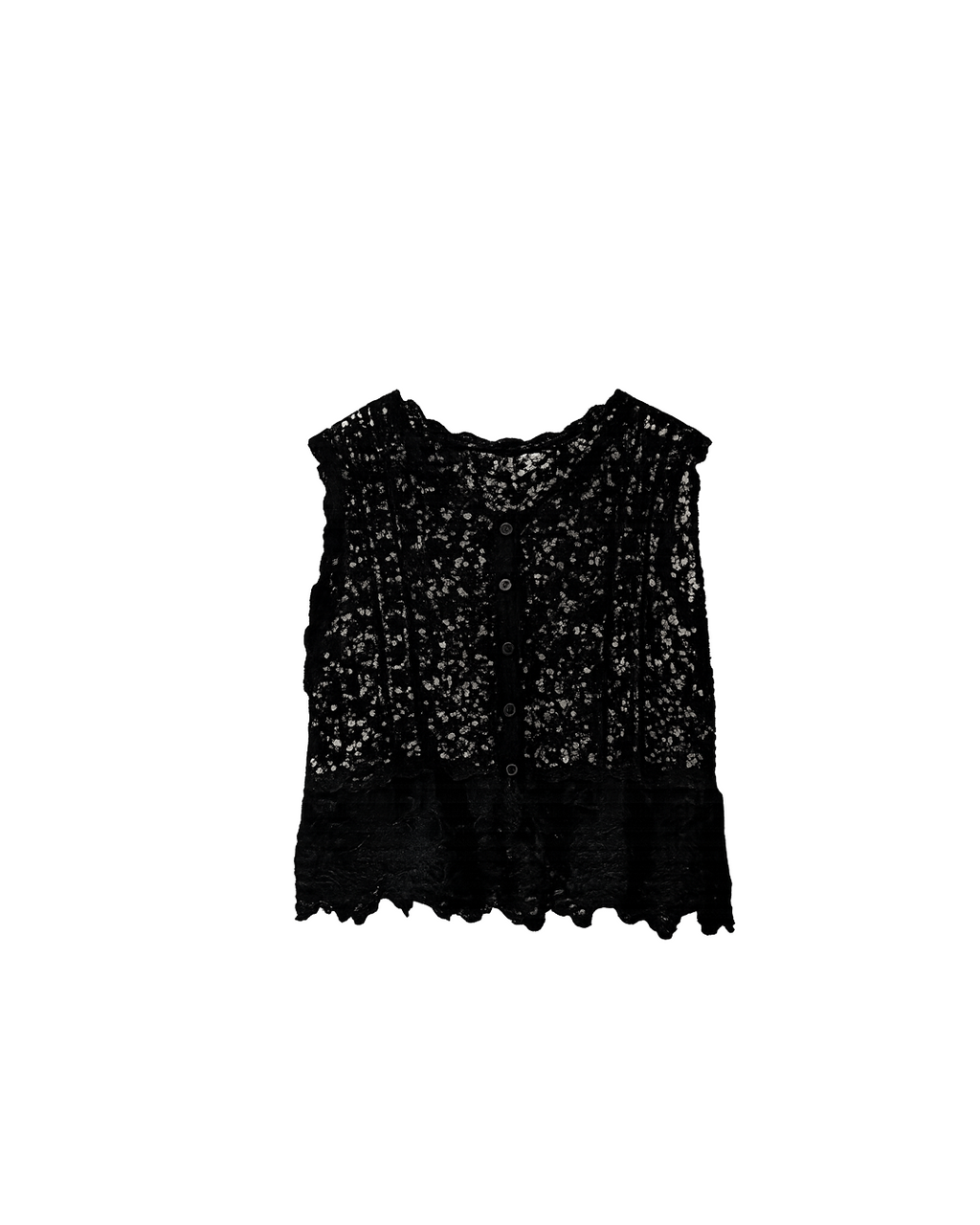 Blusa tejida manga corta