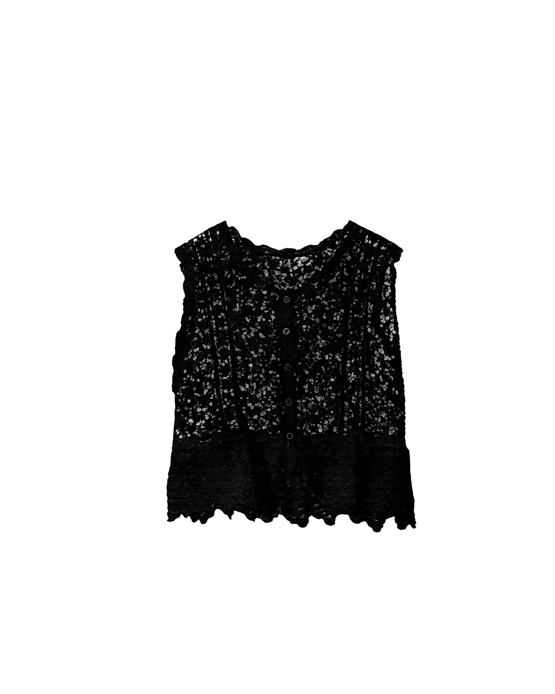 Blusa tejida manga corta
