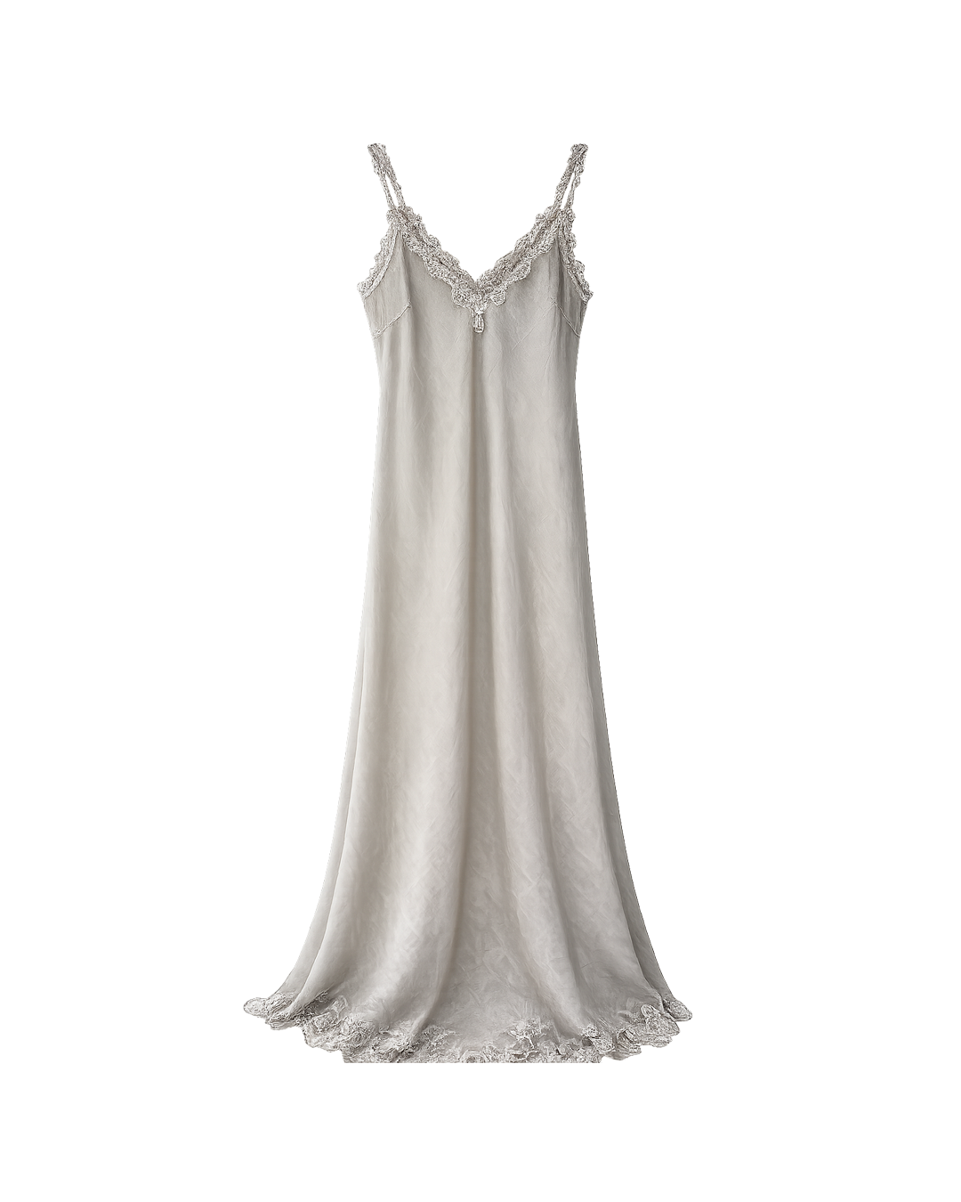 VESTIDO LENCERO LINO