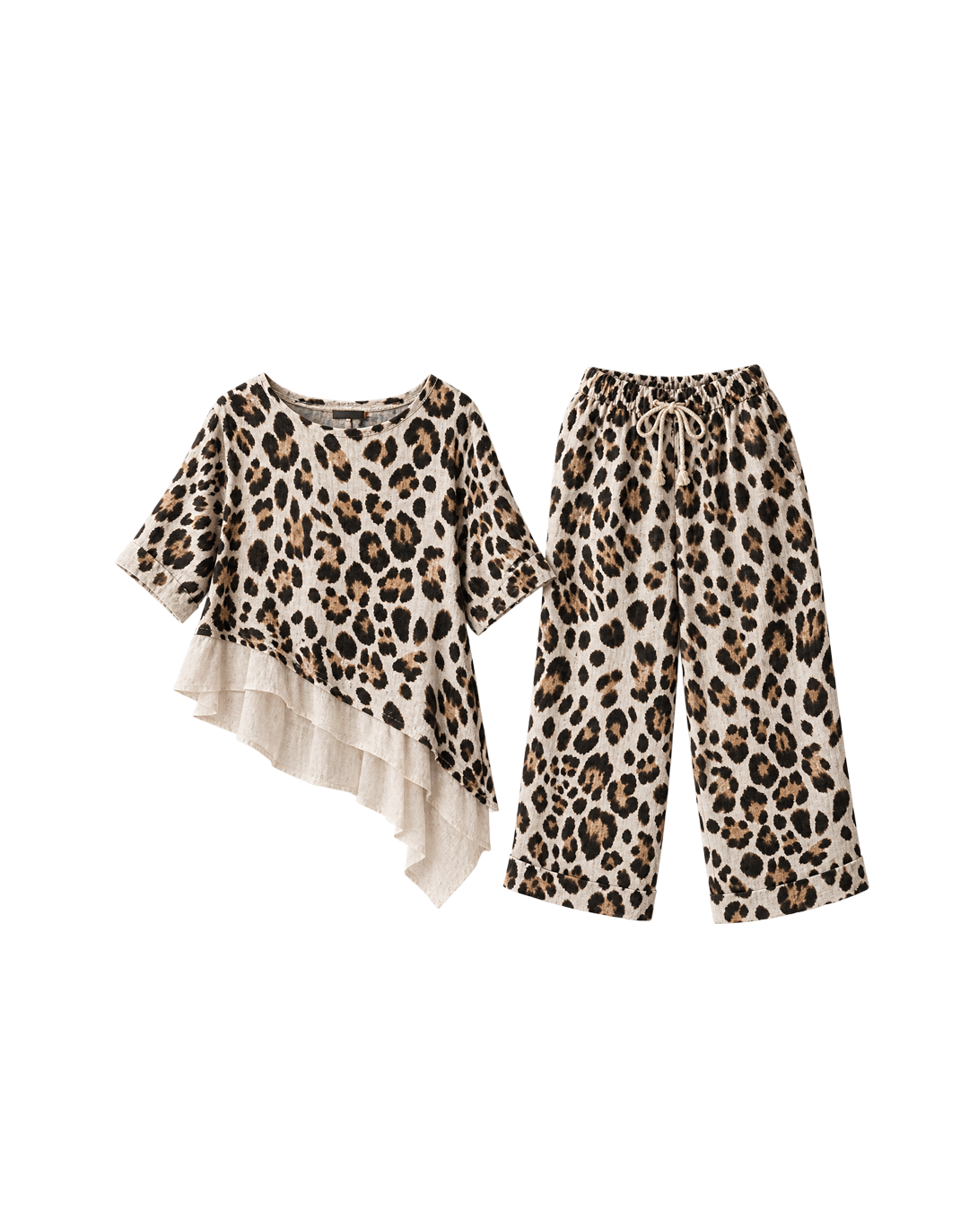 SET LINO ANIMAL PRINT