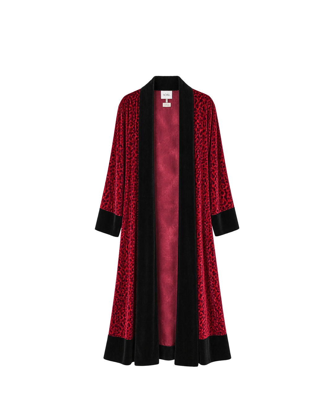 CARDIGAN VELVET PRINT