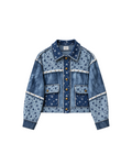 JACKET AUST. DENIM FLORES