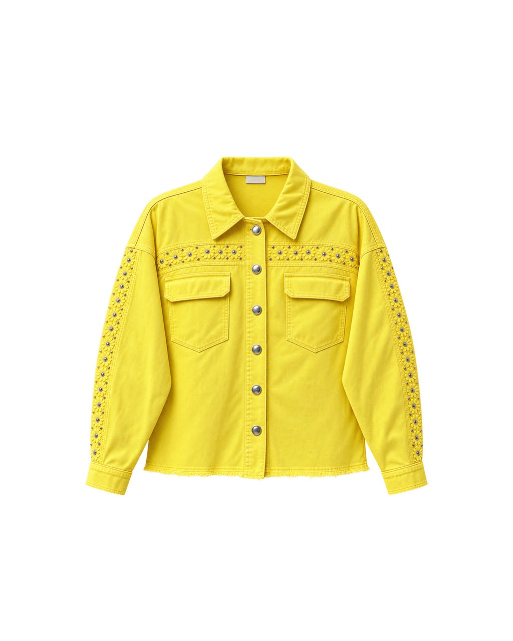 JACKET MEZCLILLA DE COLOR