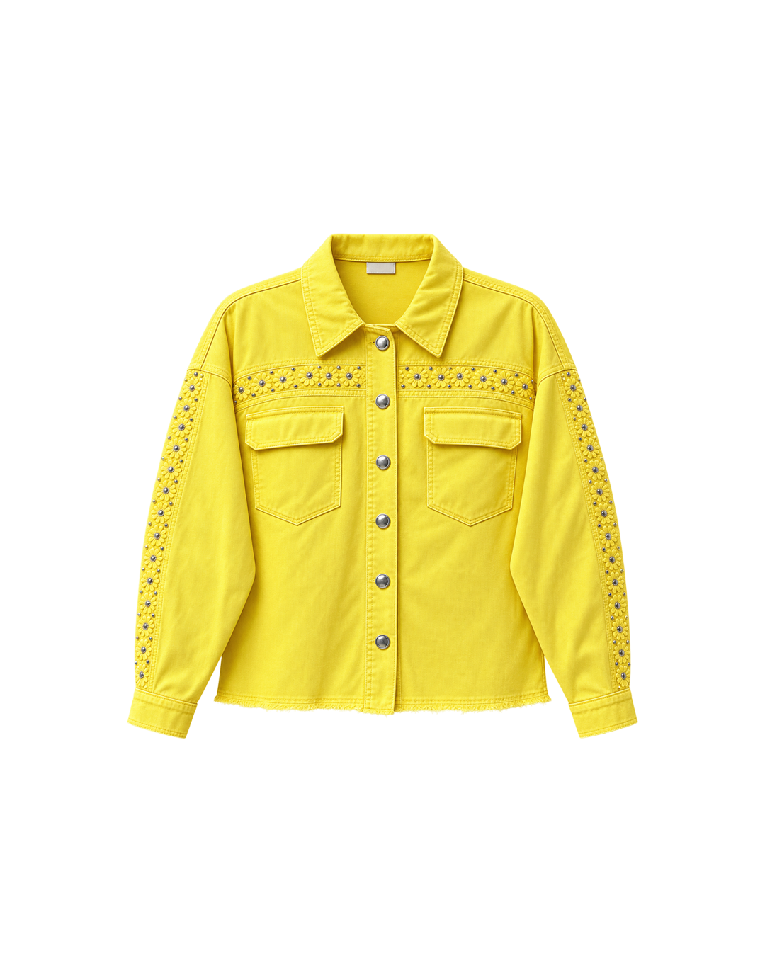 JACKET MEZCLILLA DE COLOR