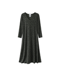 VESTIDO COTTON PRINT VELVET