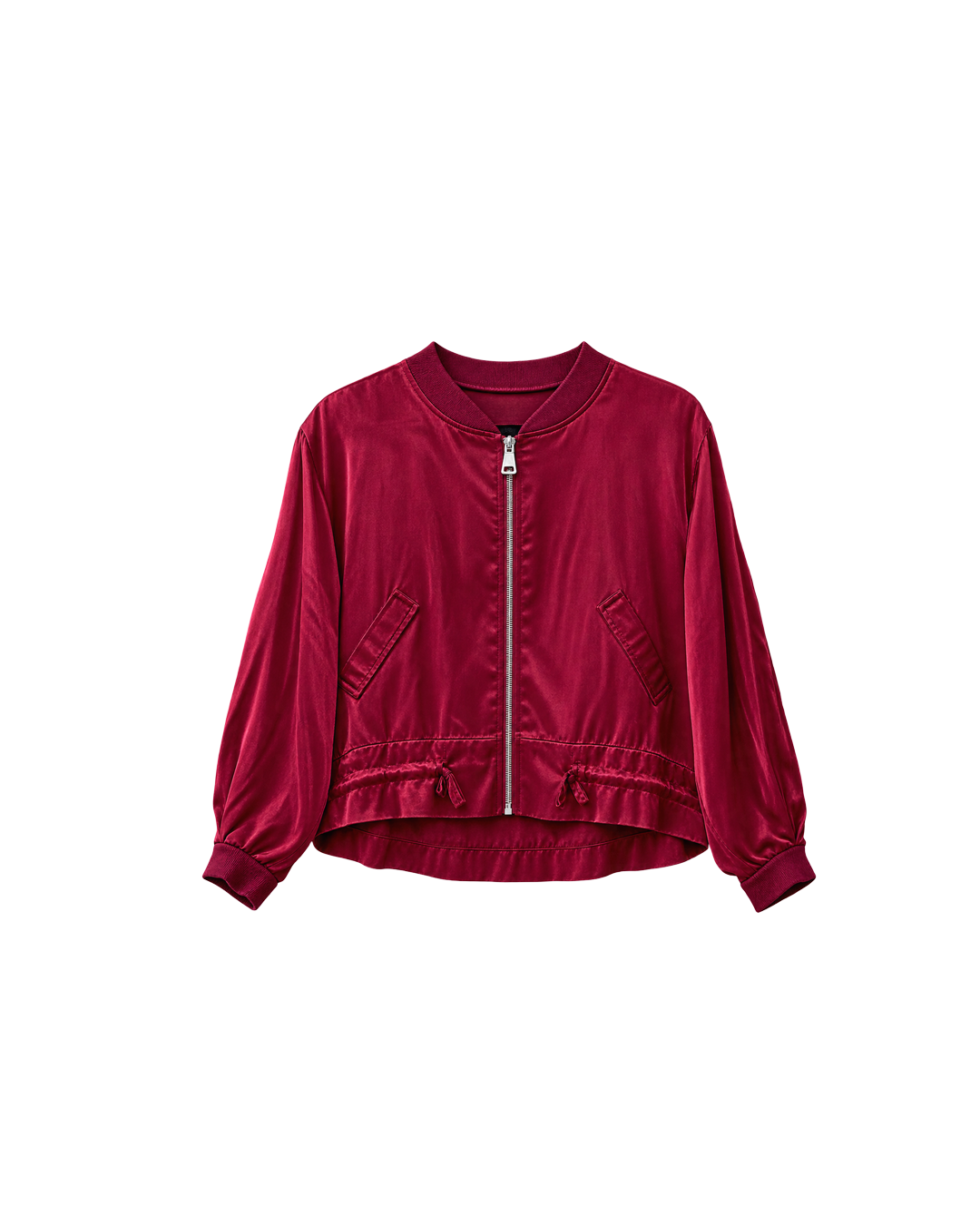 BOMBER JACKET SATINADA