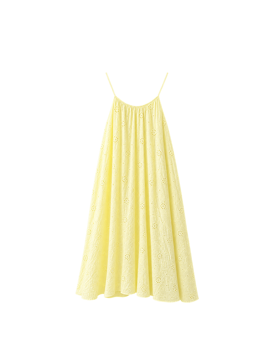 VESTIDO DE ALGODÓN BORDADO