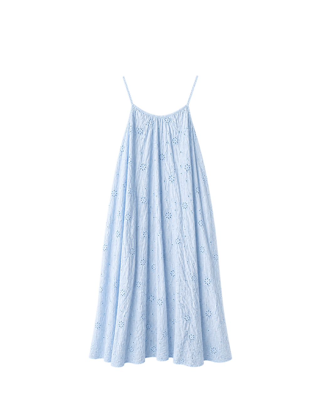 VESTIDO DE ALGODÓN BORDADO