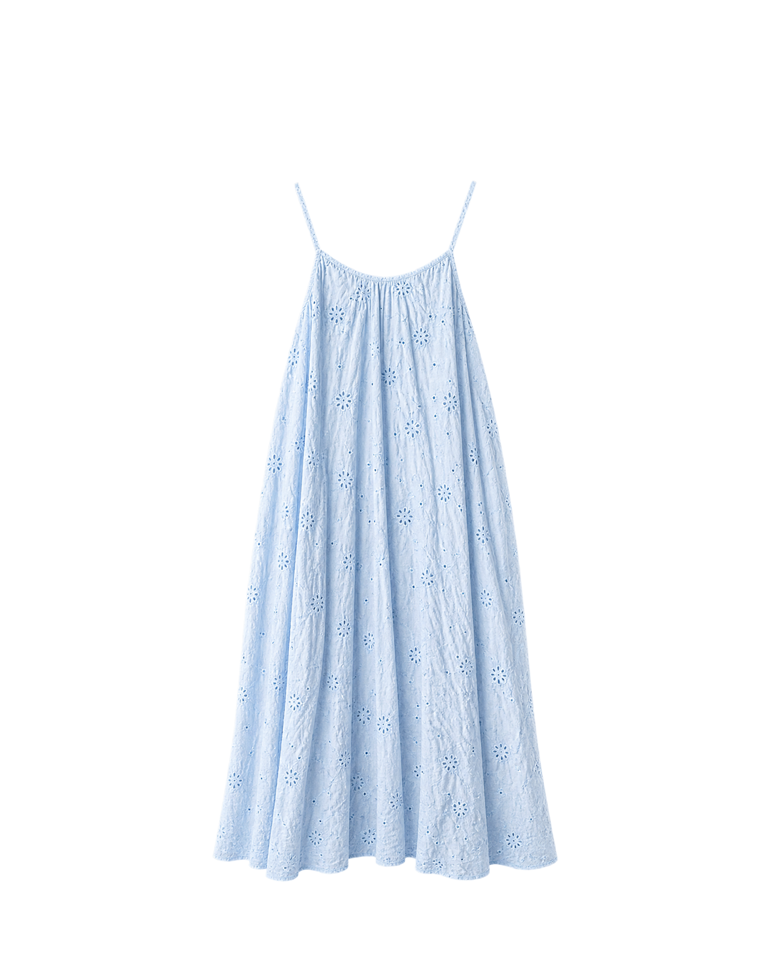 VESTIDO DE ALGODÓN BORDADO