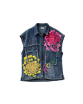CHALECO DENIM ARTISTICO