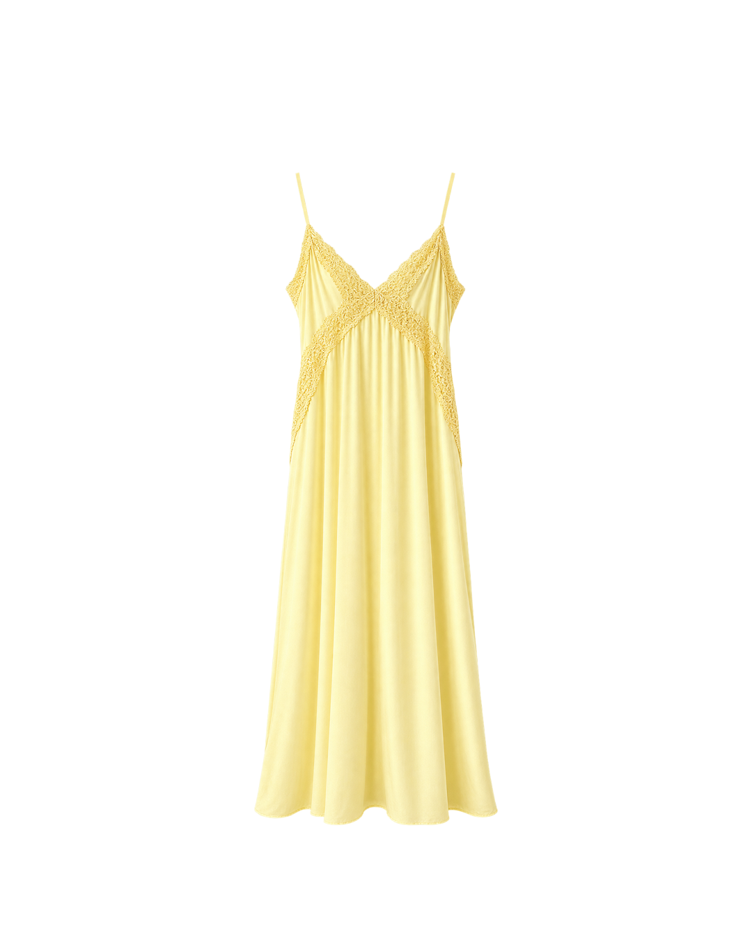 VESTIDO LENCERO DE SATIN LARGO ESPAÑOL