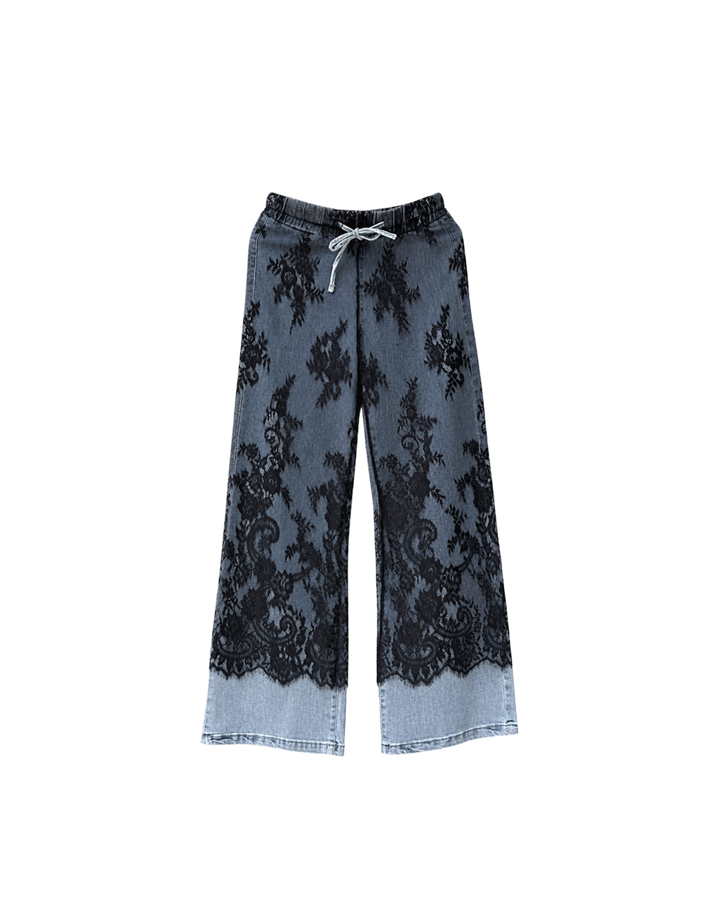 JEANS CON ENCAJE