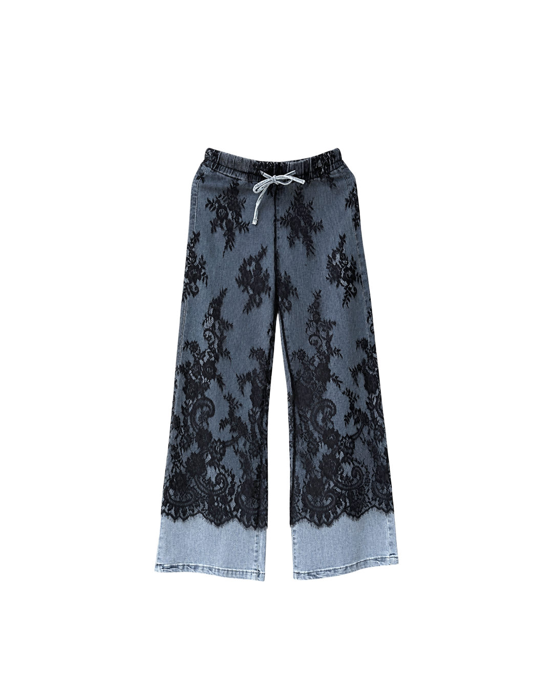 JEANS CON ENCAJE