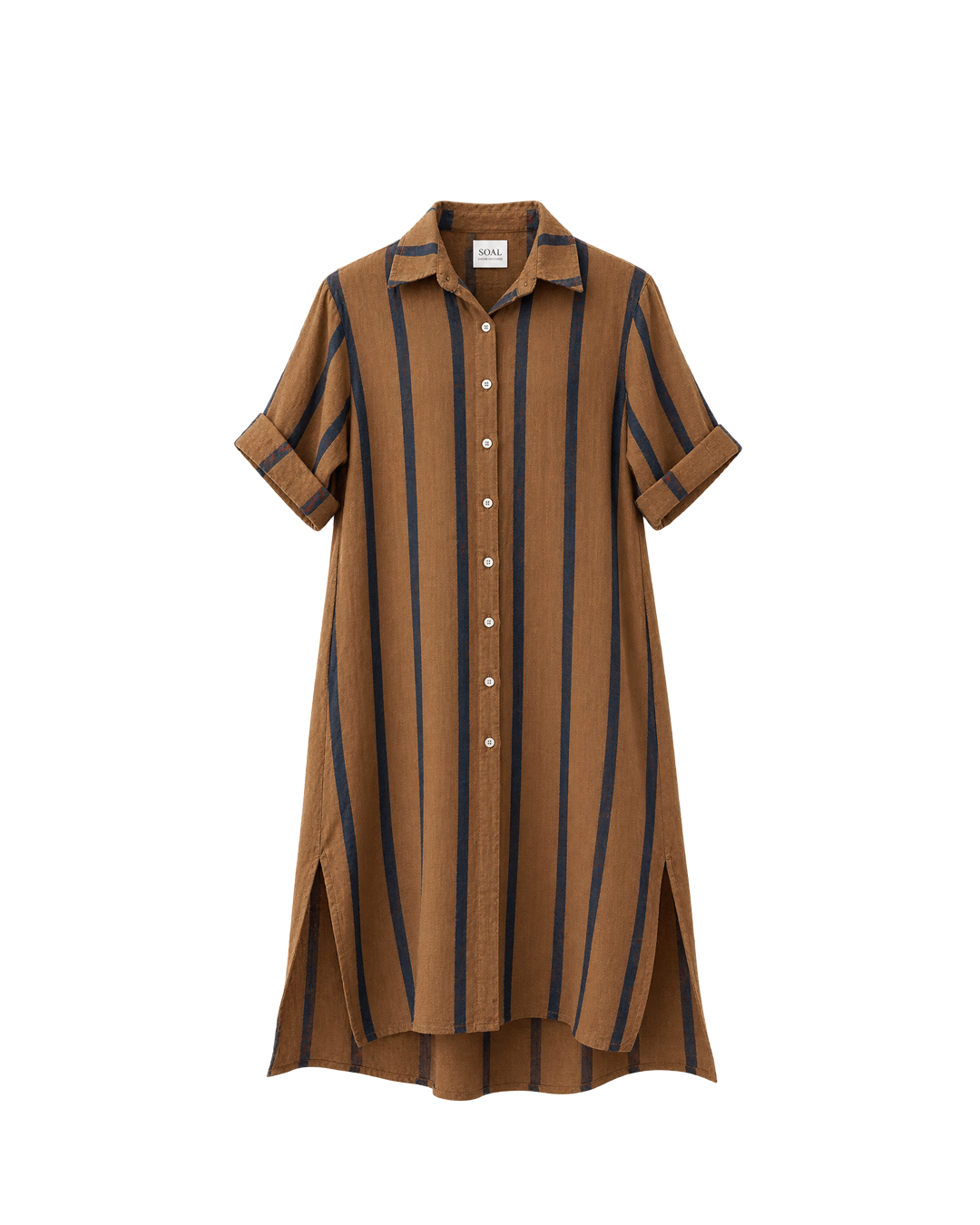 VESTIDO LINO CAMISERO