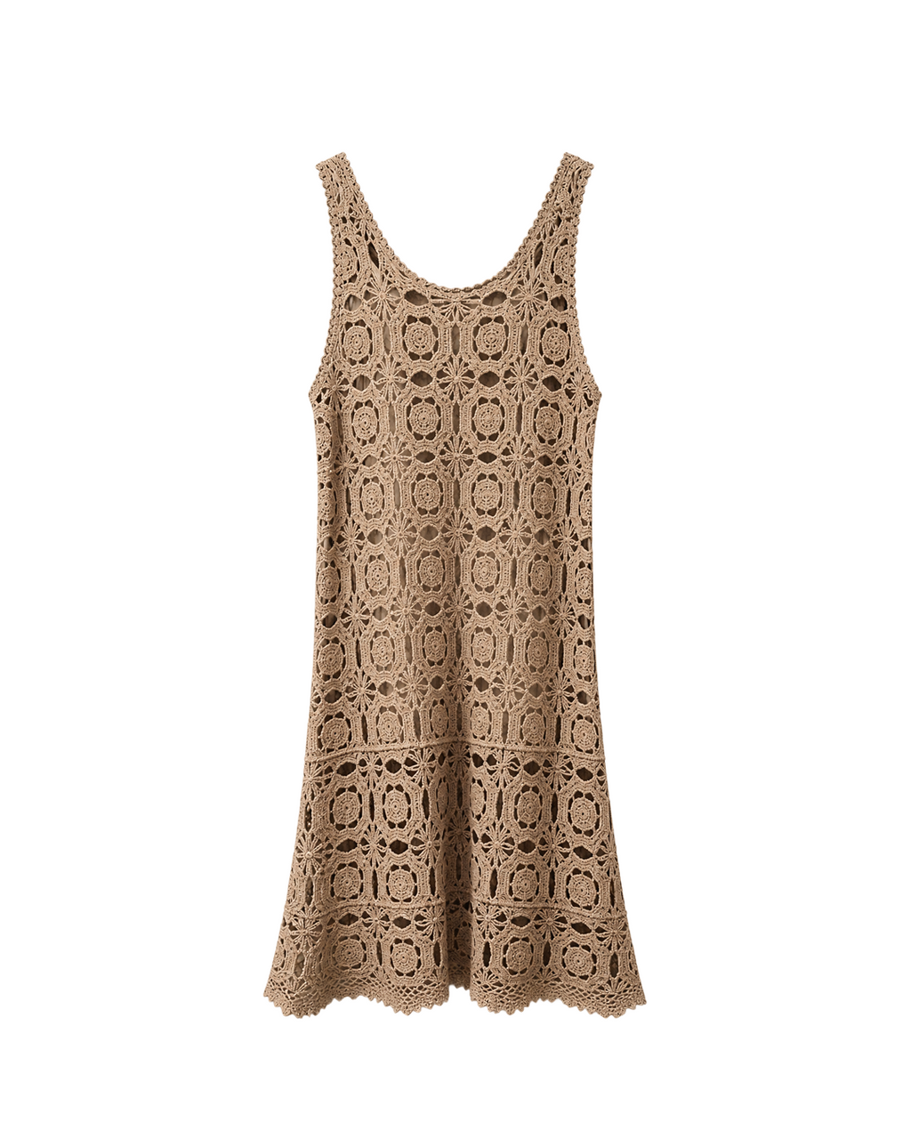 VESTIDO CROCHET FLORES