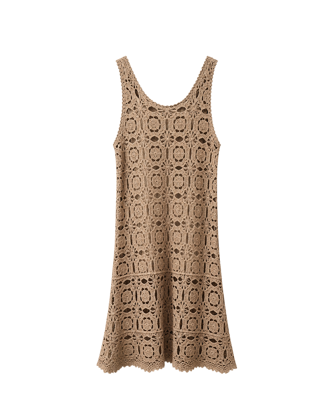 VESTIDO CROCHET FLORES