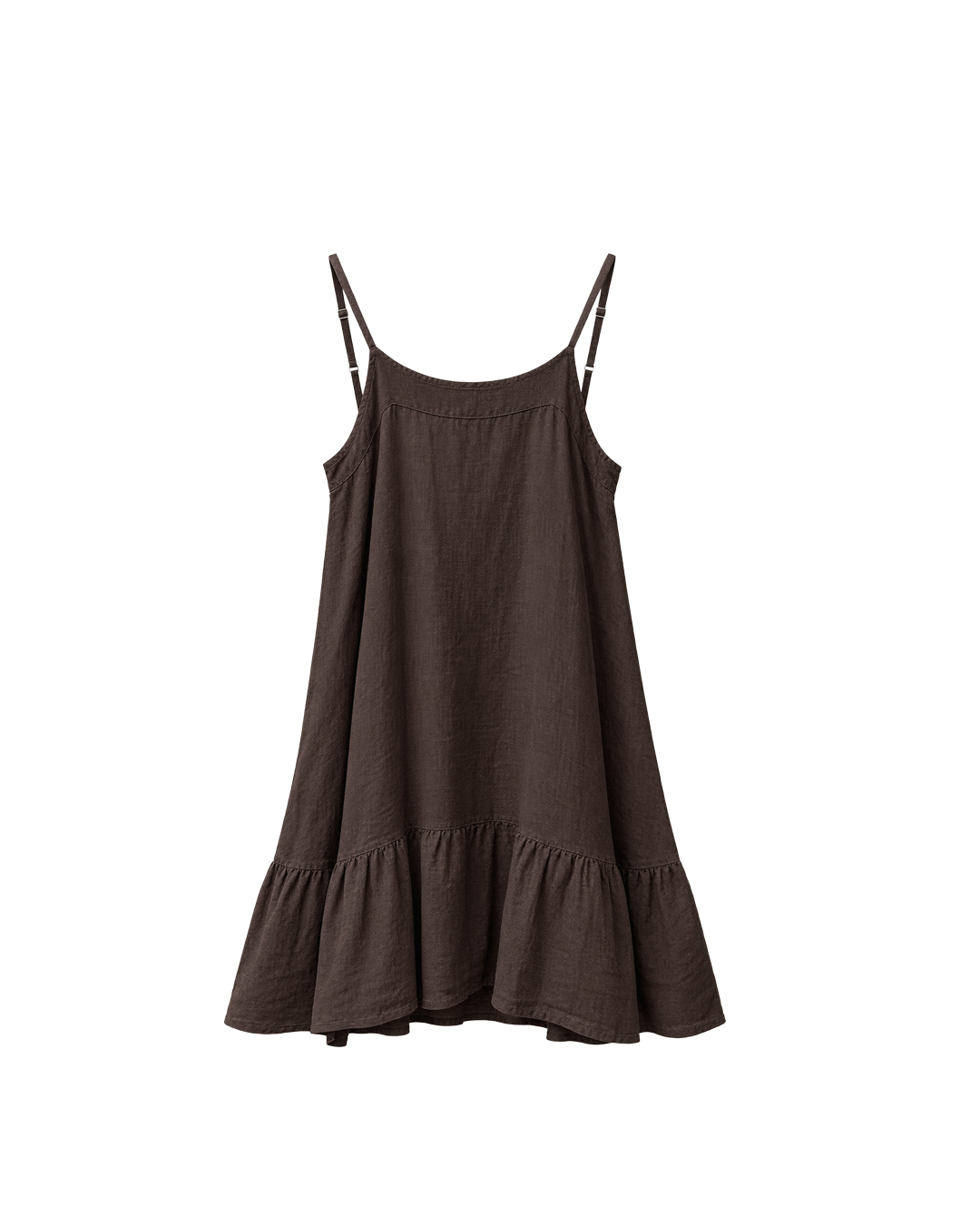 VESTIDO LINO TIRANTES CORTO