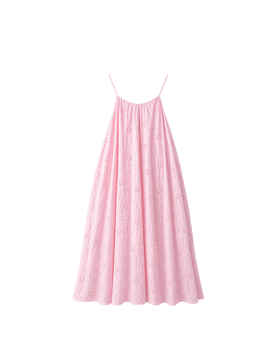 VESTIDO DE ALGODÓN BORDADO