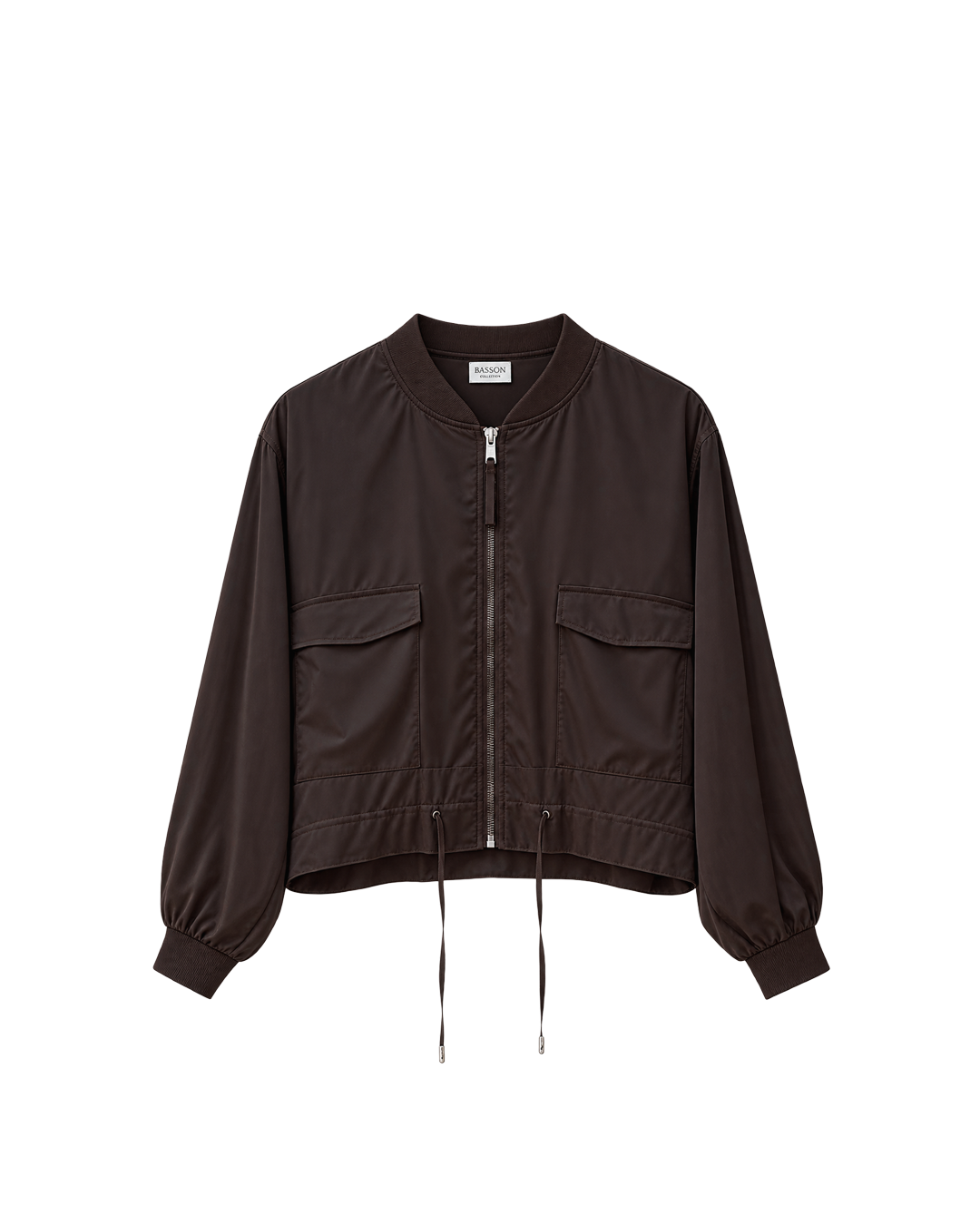 BOMBER JACKET SATINADA