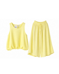 SET AMARILLO MANTEQUILLA LINO