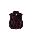 CHALECO VELVET LENTEJUELAS