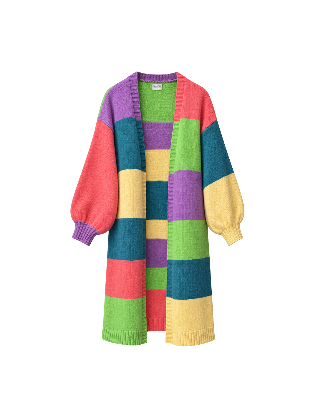 CARDIGAN AUS COLORES