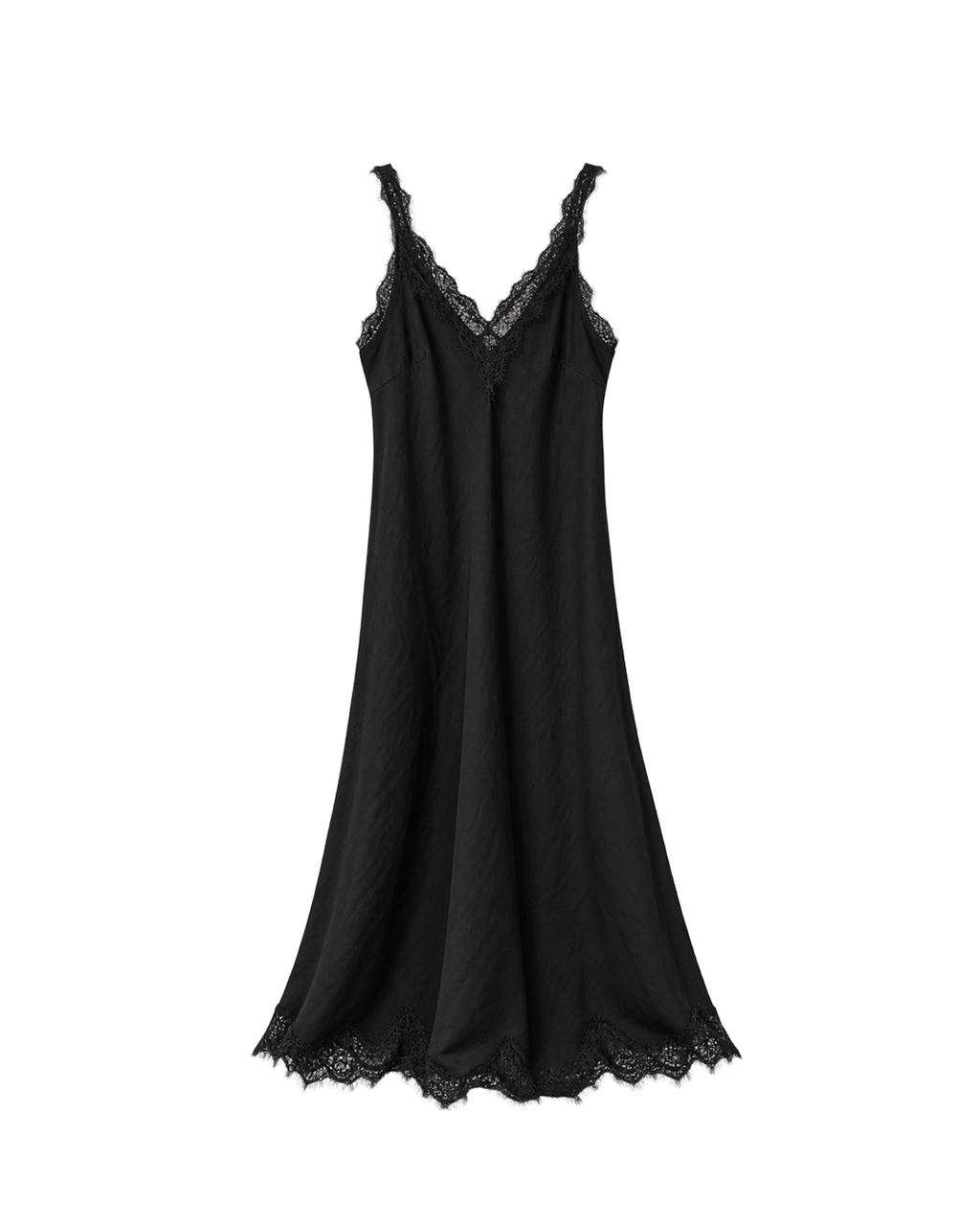 VESTIDO LENCERO LINO