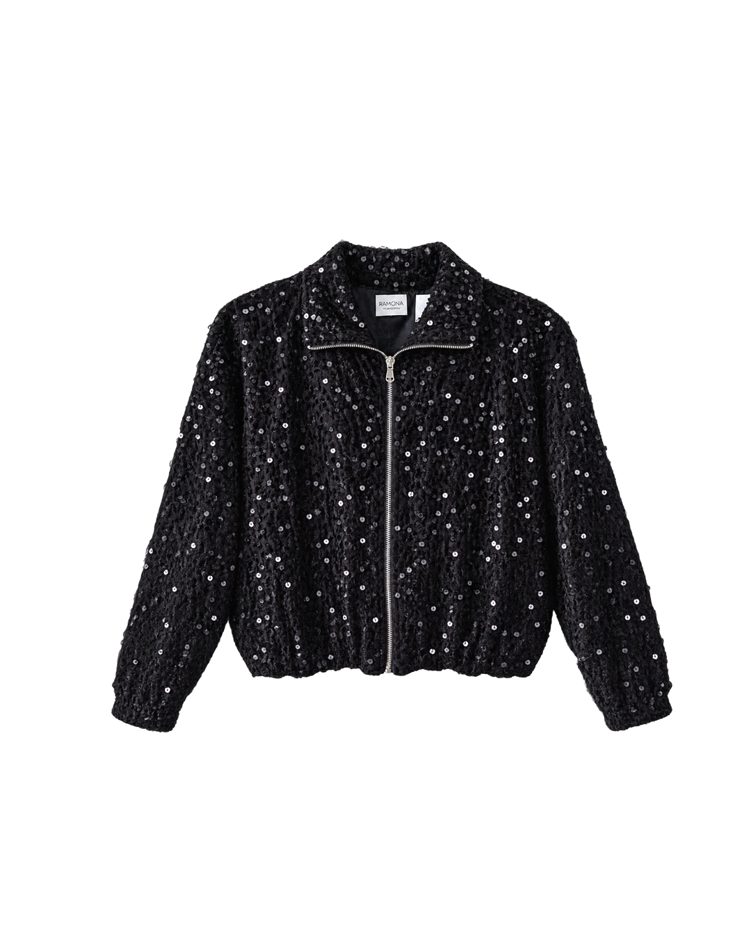 BOMBER JACKET VELVET LENTEJUELAS