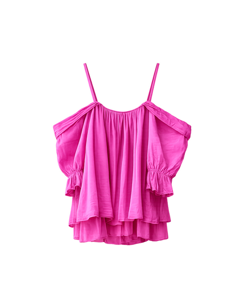 BLUSA ALGODON HOMBRO CAIDOS